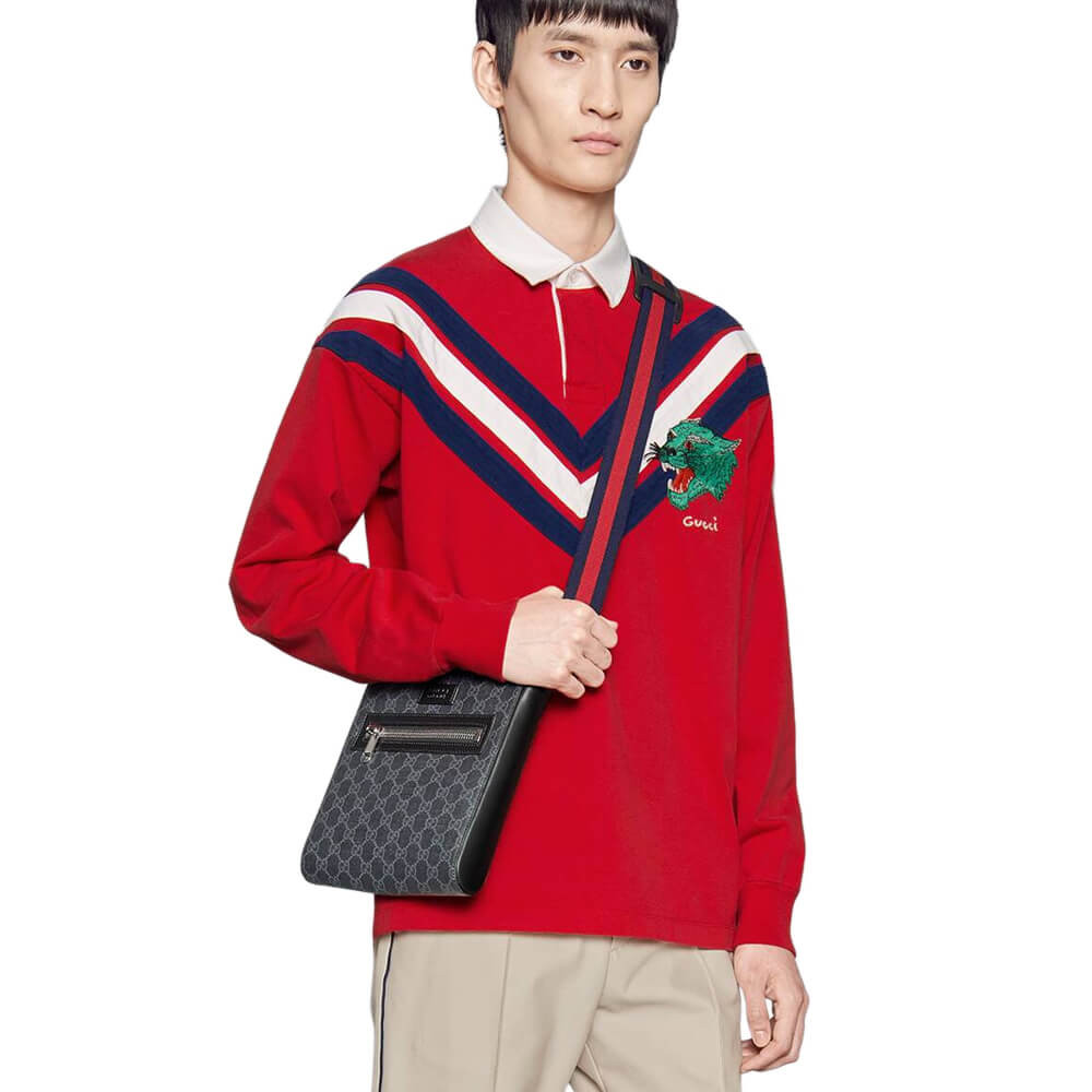 Gucci GG Black Small Messenger Bag 523599