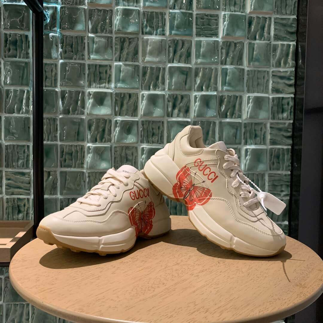 Gucci Rhyton Butterfly Unisex Dad Sneaker ‎‎524991