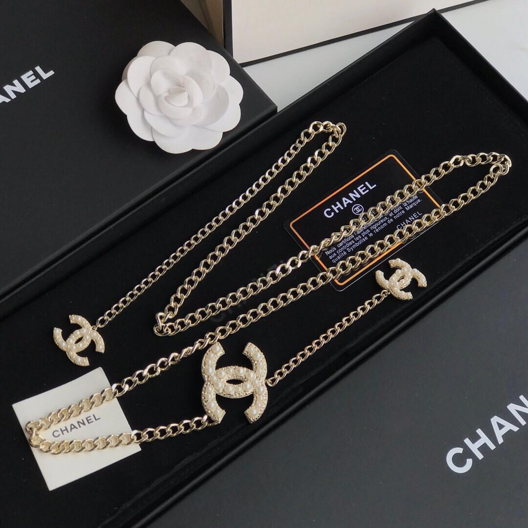 Chanel CC Logo Chain Belt 460976