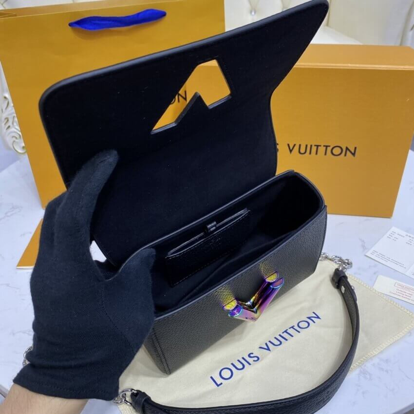 Louis Vuitton Taurillon Leather Twist Mini M58597