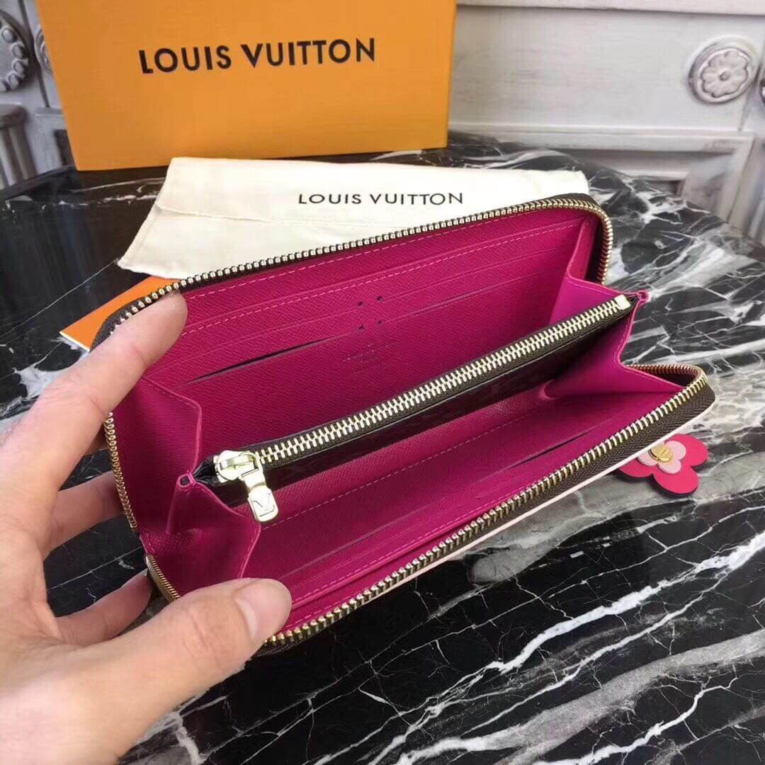 Louis Vuitton Monogram Cavas Clemence Wallet M64201