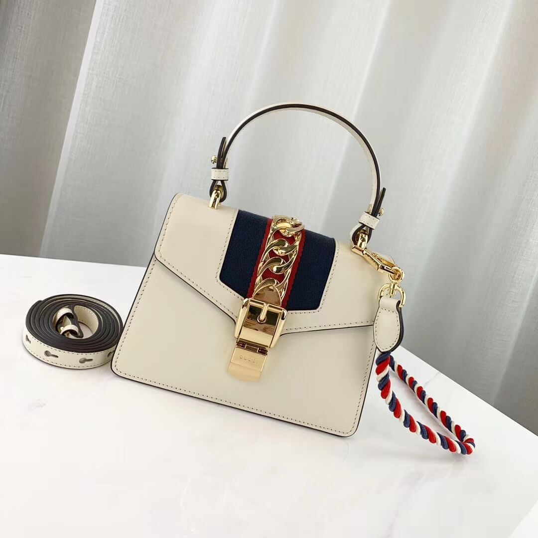 Gucci Sylvie Leather Mini Bag 470270