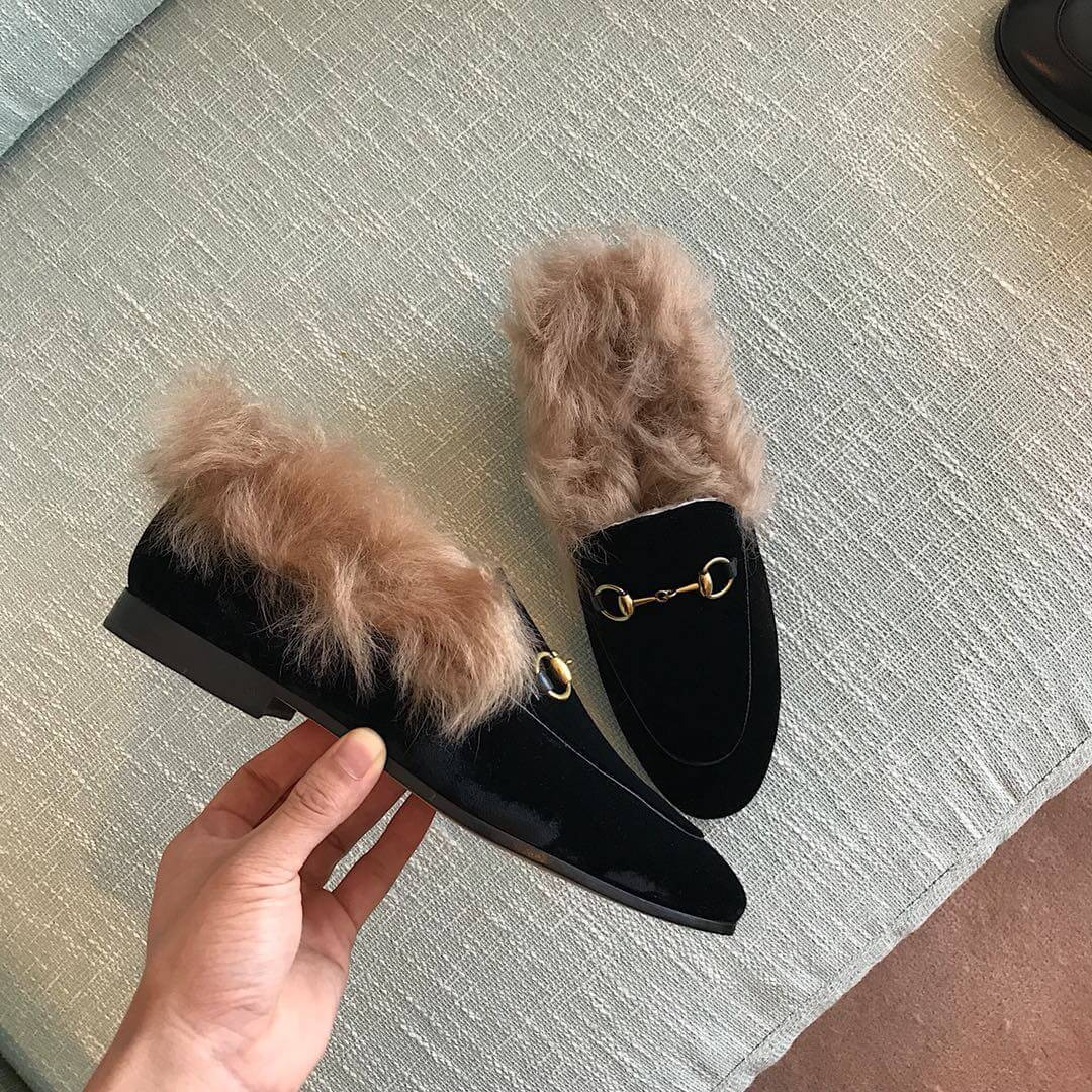 Gucci Velvet loafer 448655