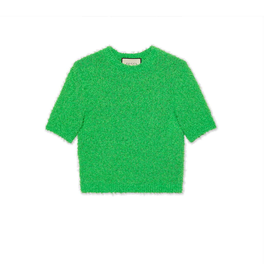 Gucci Cotton Bouclé Top 613884