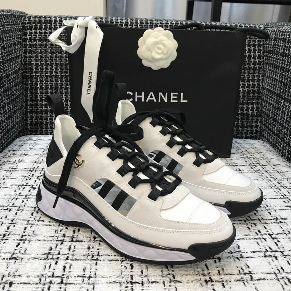 Chanel Velve Calfskin Sneakers G35617