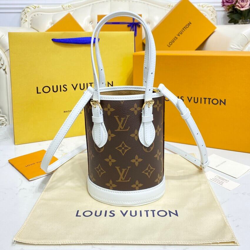 Louis Vuitton Monogram Nano Bucket Bag M81489