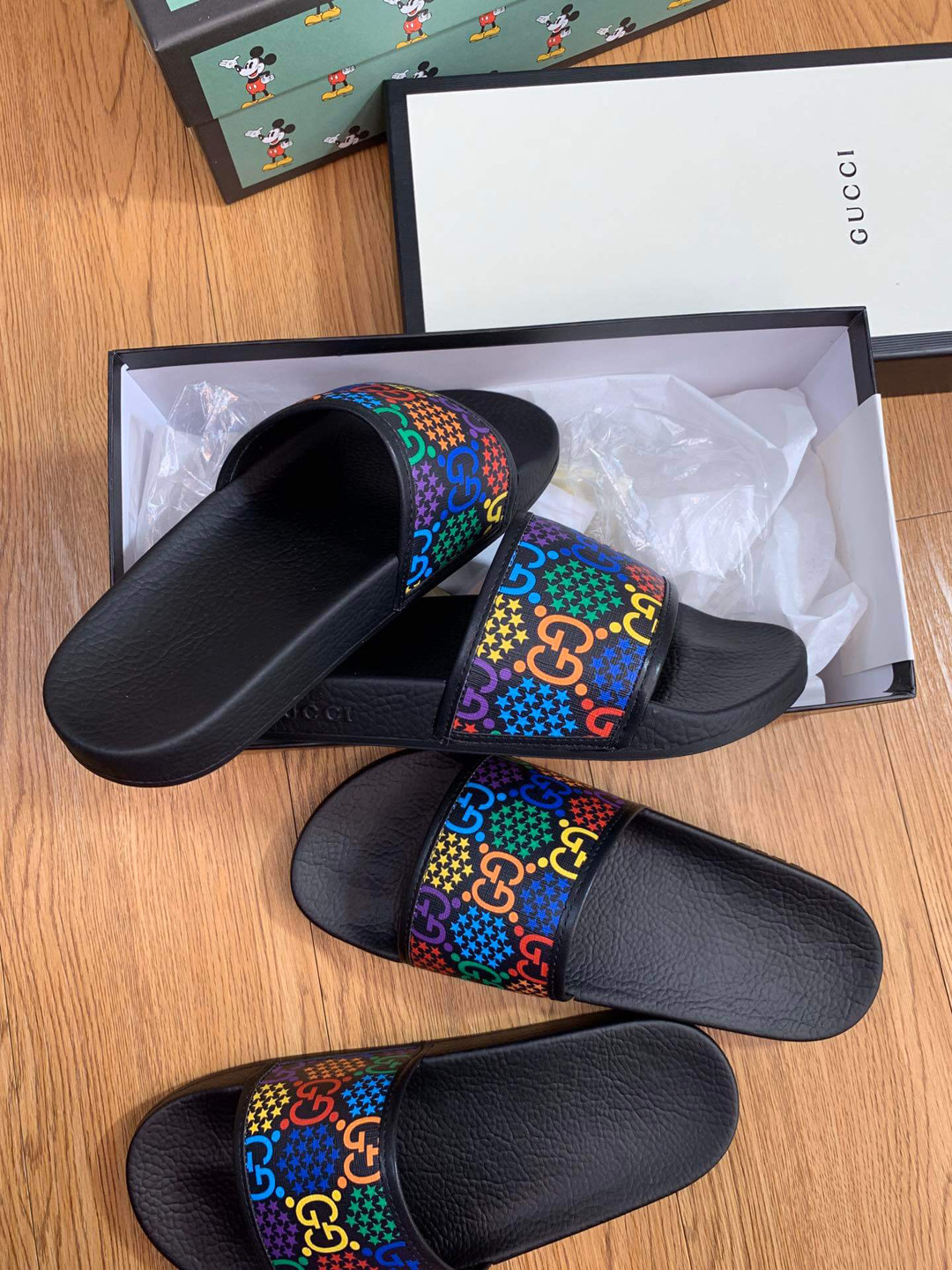 Gucci GG Psychedelic slide 610089