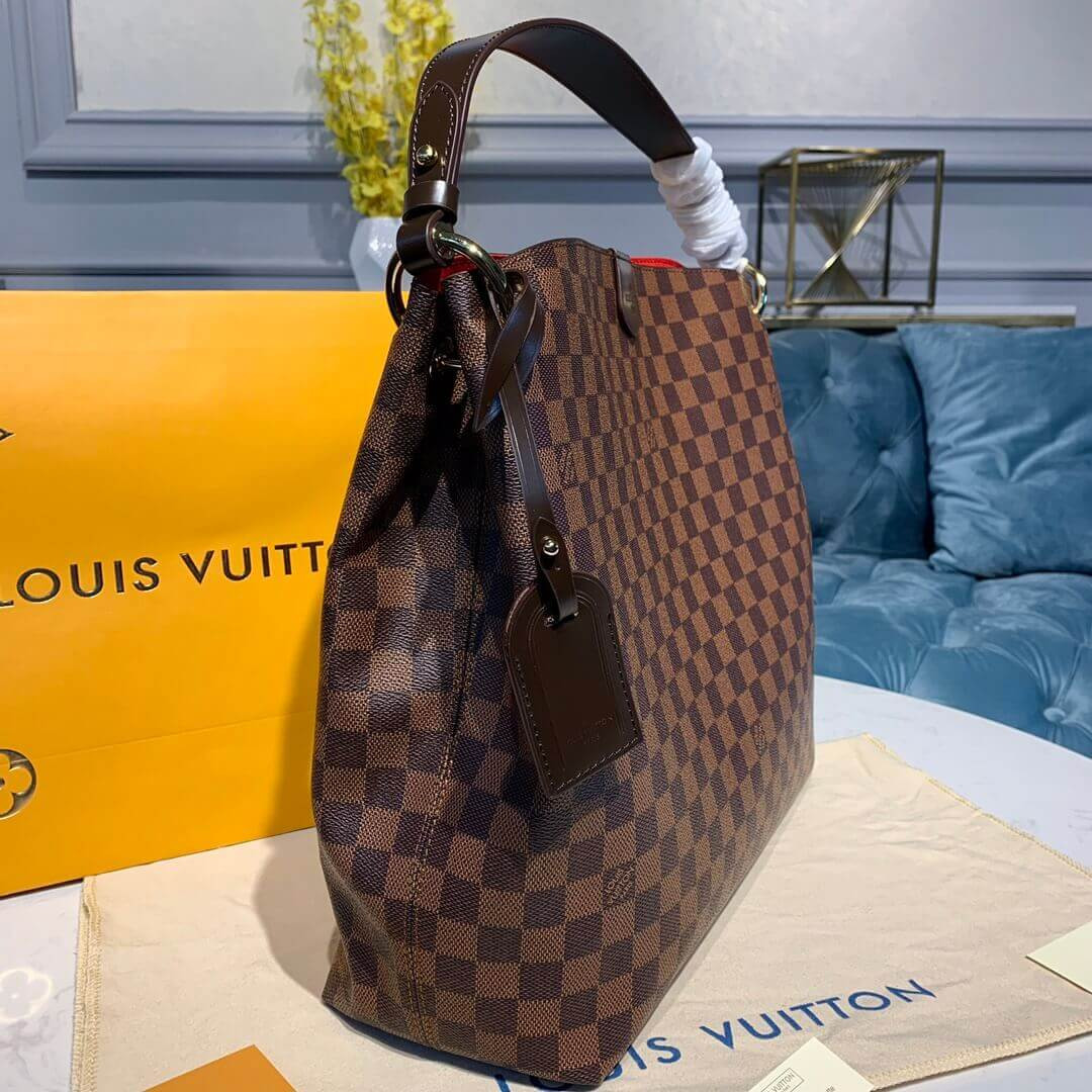 Louis Vuitton Damier Ebene Canvas Graceful MM N44045