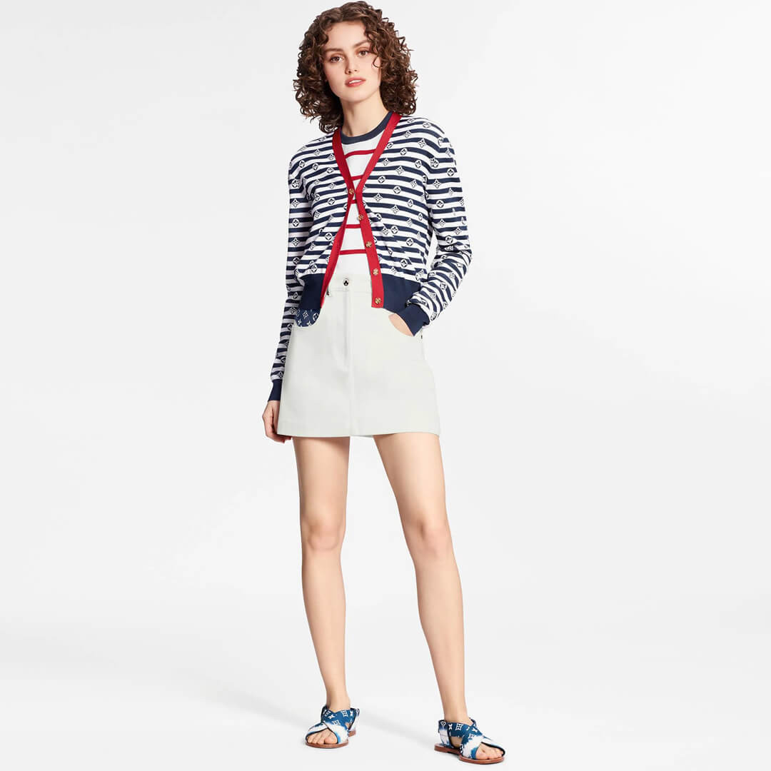 Louis Vuitton LV Escale Mini Skirt 1A7UNG