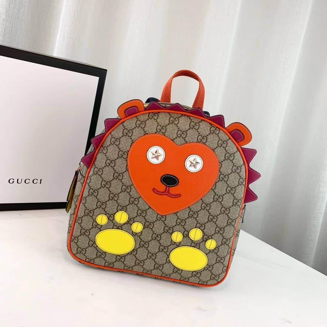 Gucci Childrens GG Hedgehog Backpack 580405