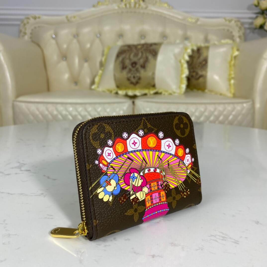 Louis Vuitton Christmas Animation 2020 Zippy Coin Purse M69755