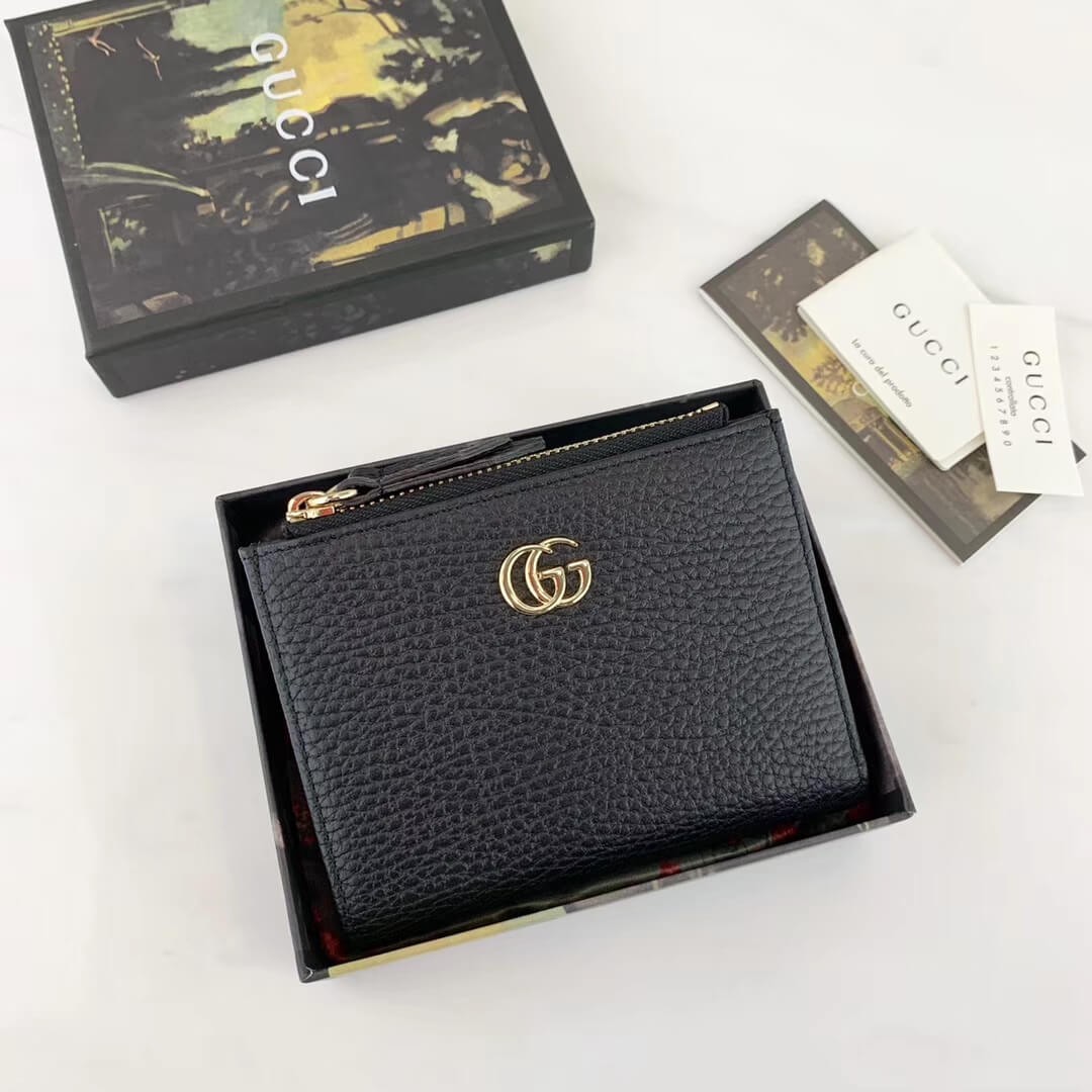 Gucci GG Marmont Leather Wallet 474747