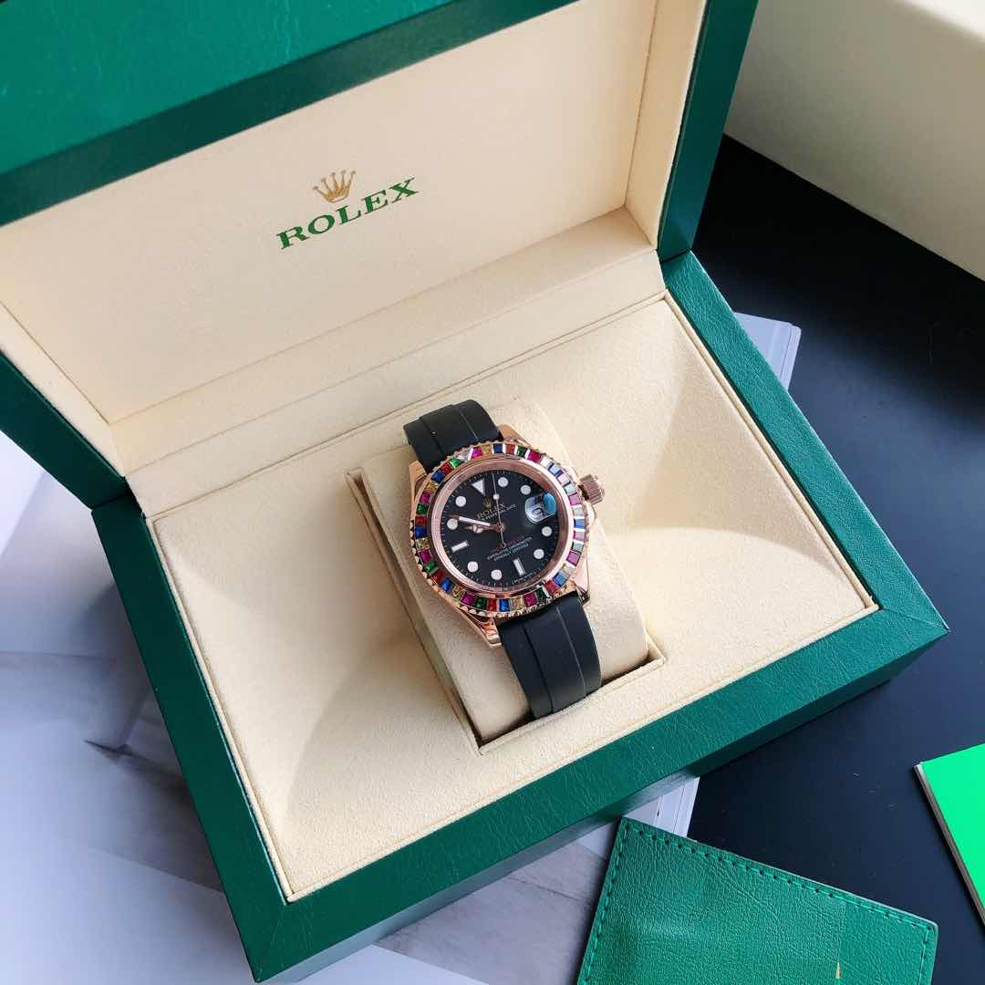 Rolex Yacht-Master 40mm Rose Gold Rainbow 116655