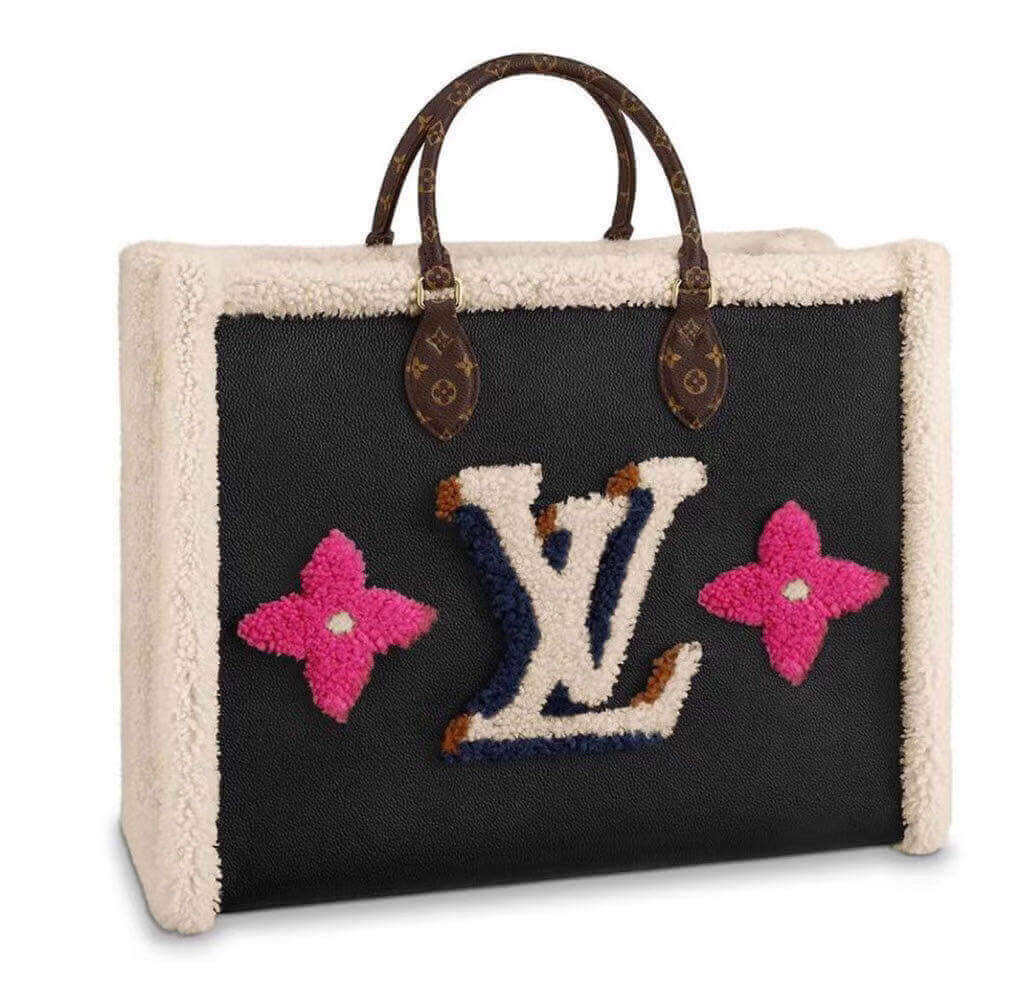 Louis Vuitton Onthego GM M56958 In Leather and Shearling