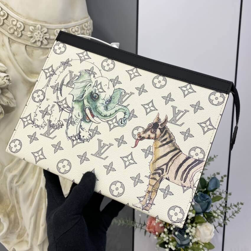 Louis Vuitton Monogram Canvas Pochette Voyage GM M66649