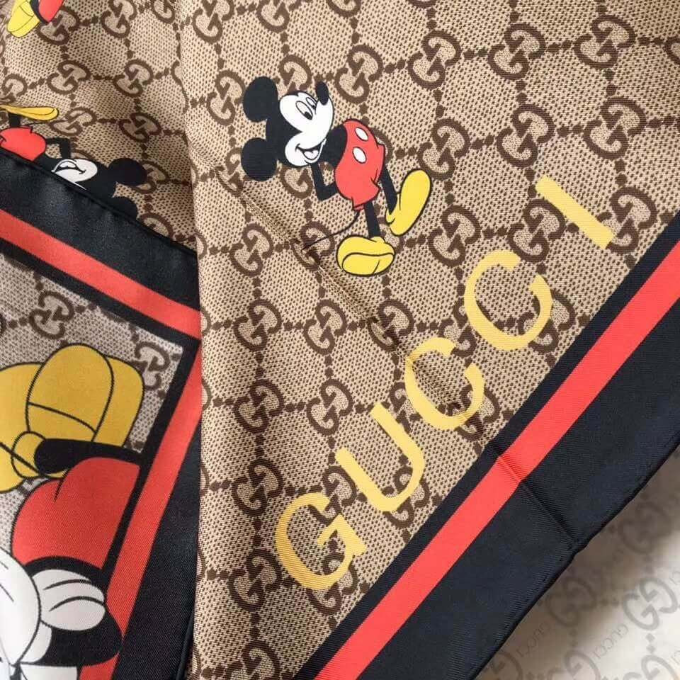 Disney x Gucci Chiffon Scarf 607324