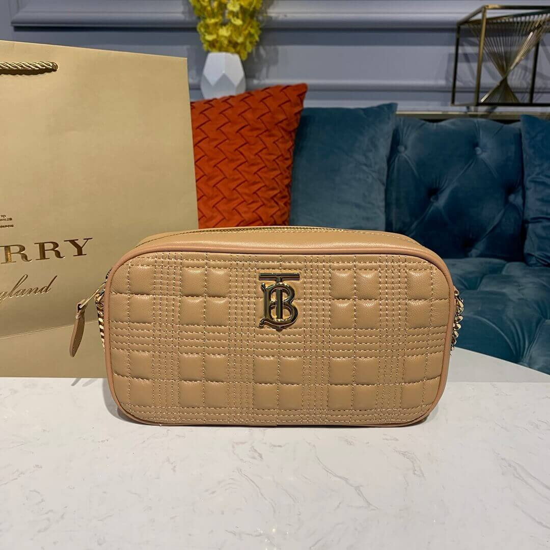 Burberry Quilted Lambskin Camera Bag 80223961