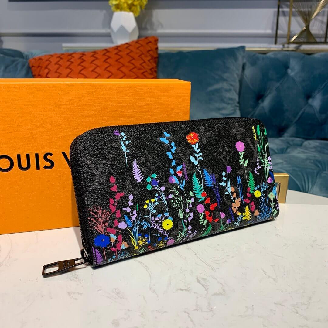 Louis Vuitton Flower Print Zippy Wallet M60017