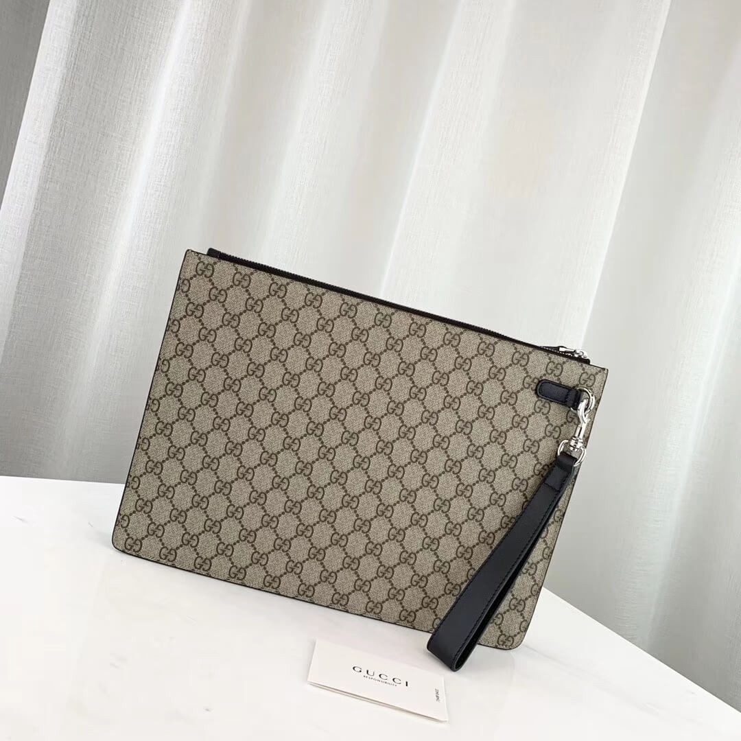 Gucci Portfolio GG Supreme Pouch 433665