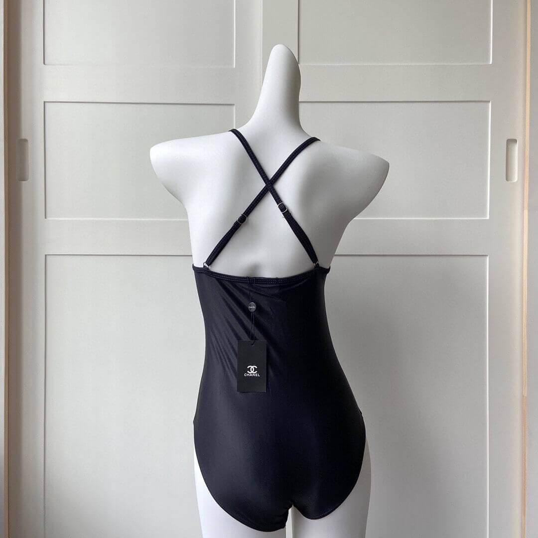 Chanel Rose Flower One Piece Swimsuit P62753