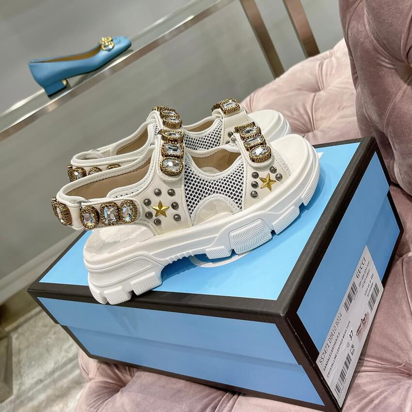 Gucci Aguru Crystal Embellished