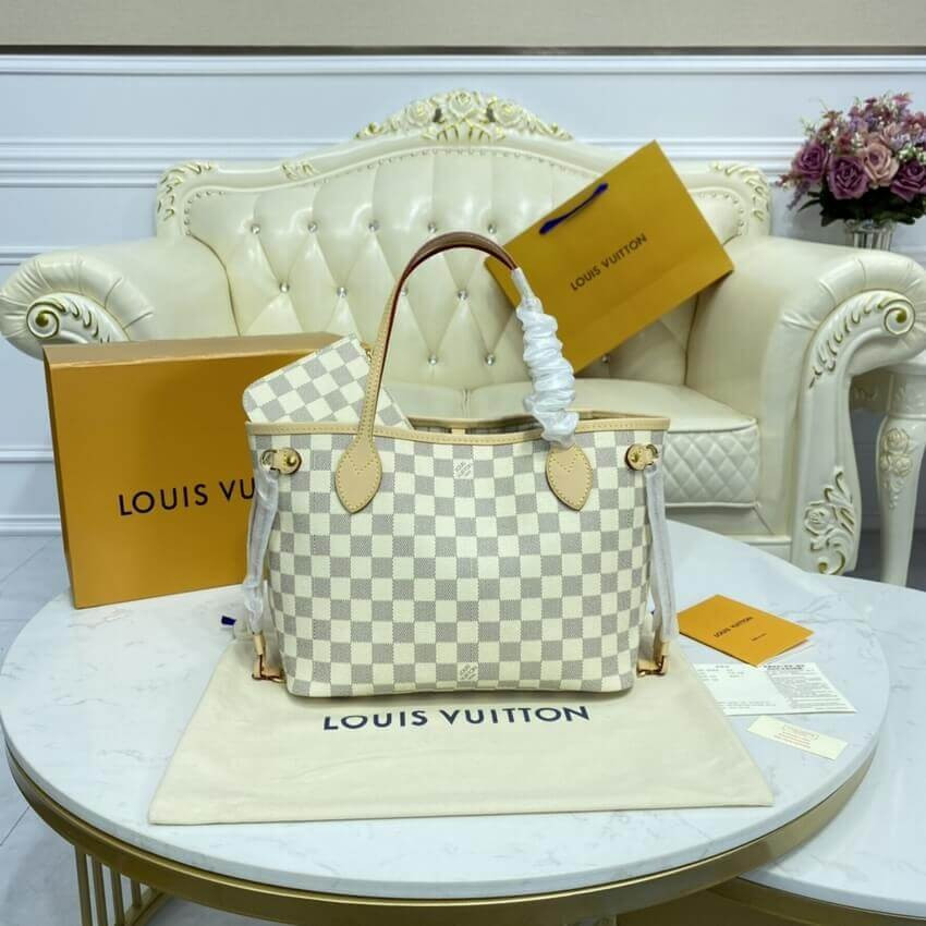Louis Vuitton Damier Azur Neverfull PM N41362