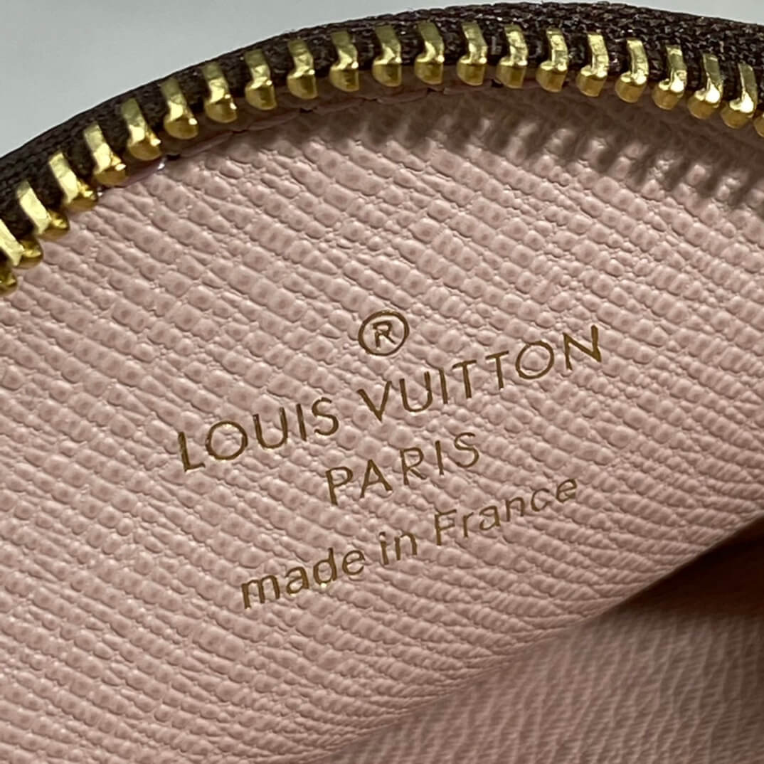 Louis Vuitton Christmas Animation 2020 Round Coin Purse M69757