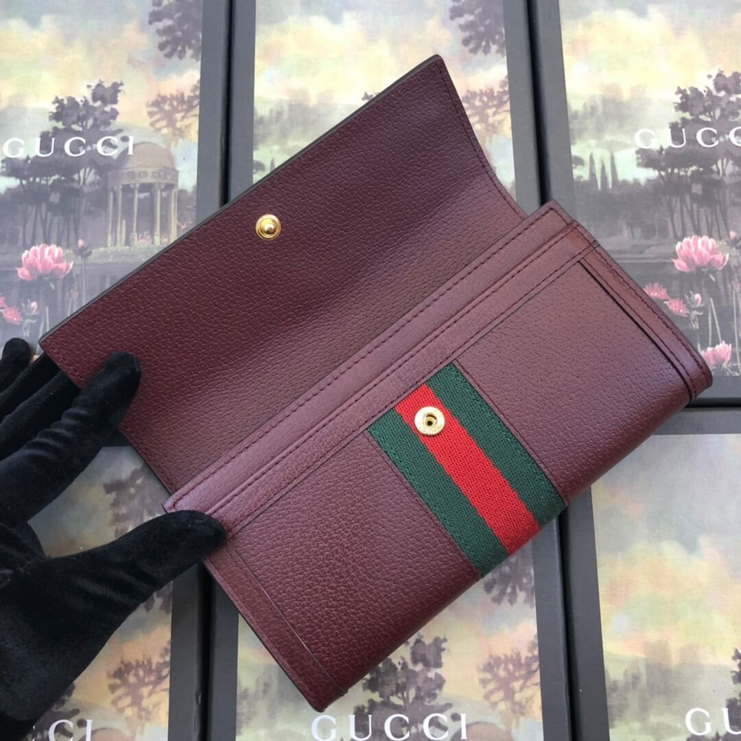 Gucci Ophidia Continental Wallet 523153