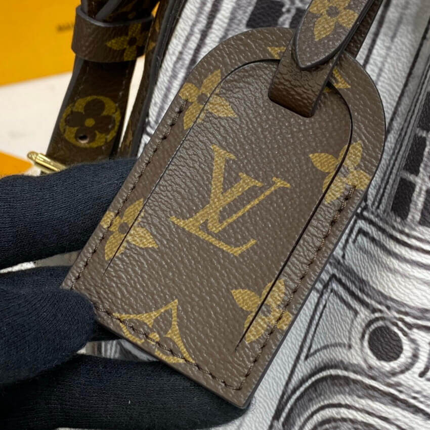 Louis Vuitton Printed Matte Calf Leather Noé MM M59105
