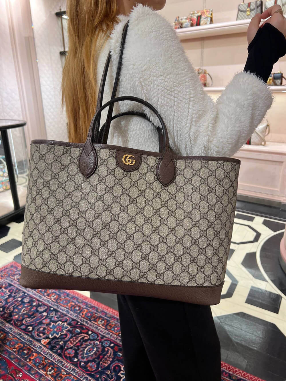 Gucci Ophidia Medium Tote Bag 739730