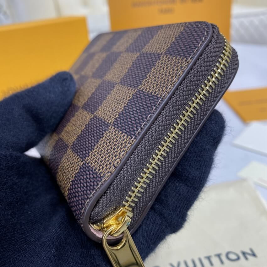 Louis Vuitton Damier Ebene Zippy Coin Purse N60213