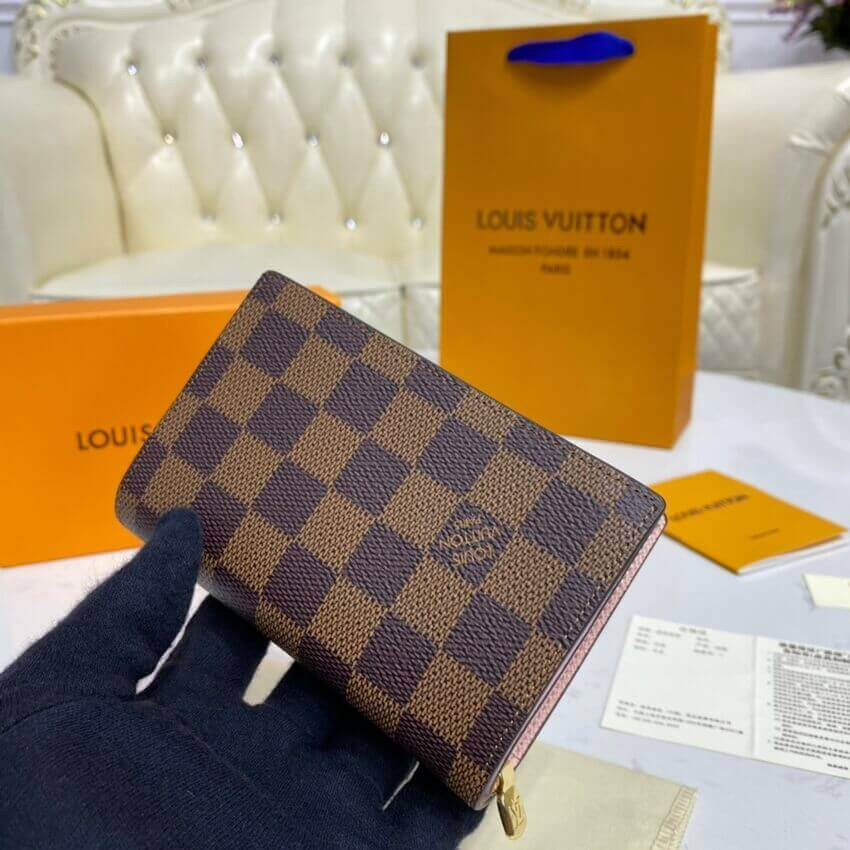Louis Vuitton Damier Ebene Juliette Wallet N60380