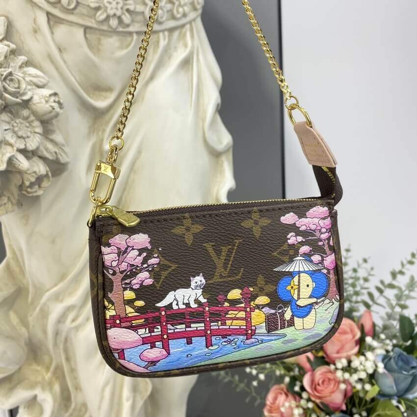 Louis Vuitton Monogram Canvas Mini Pochette Accessoires M45905