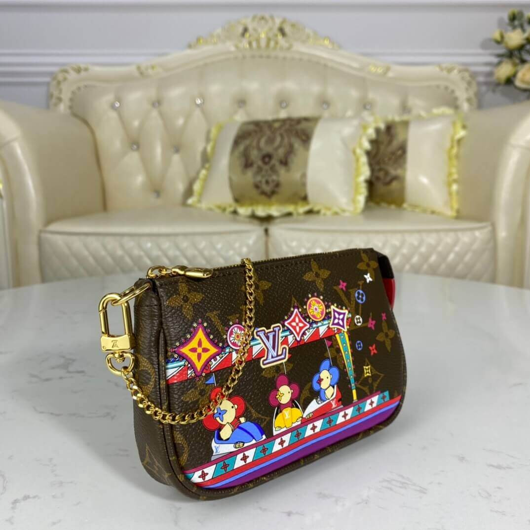Louis Vuitton Christmas Animation 2020 Mini Pochette Accessoires M69976