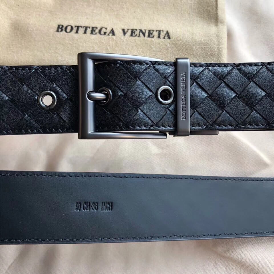 Bottega Veneta Intrecciato Weave Belt 271932
