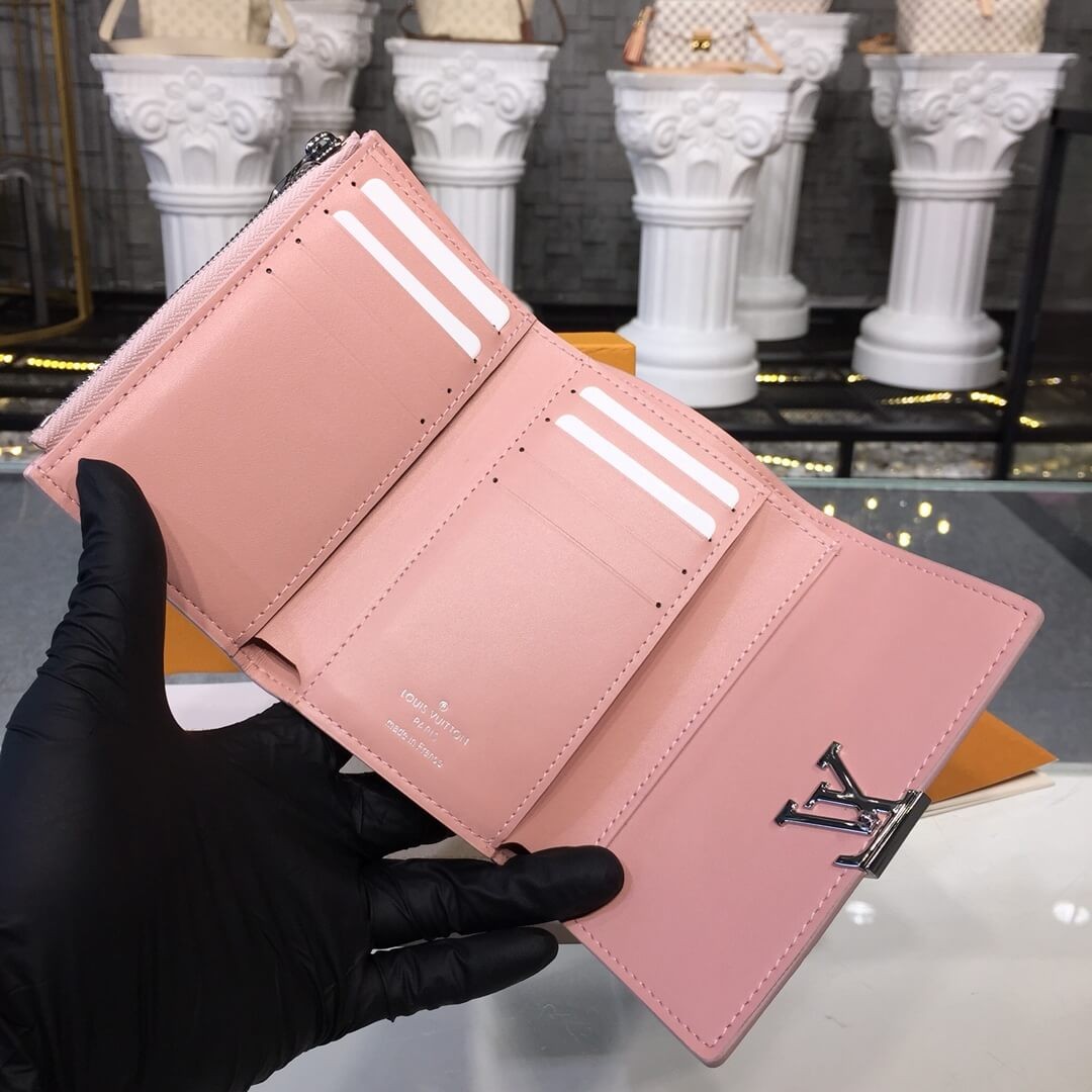 Louis Vuitton Taurillon Leather Capucines Compact Wallet M62658 M62654