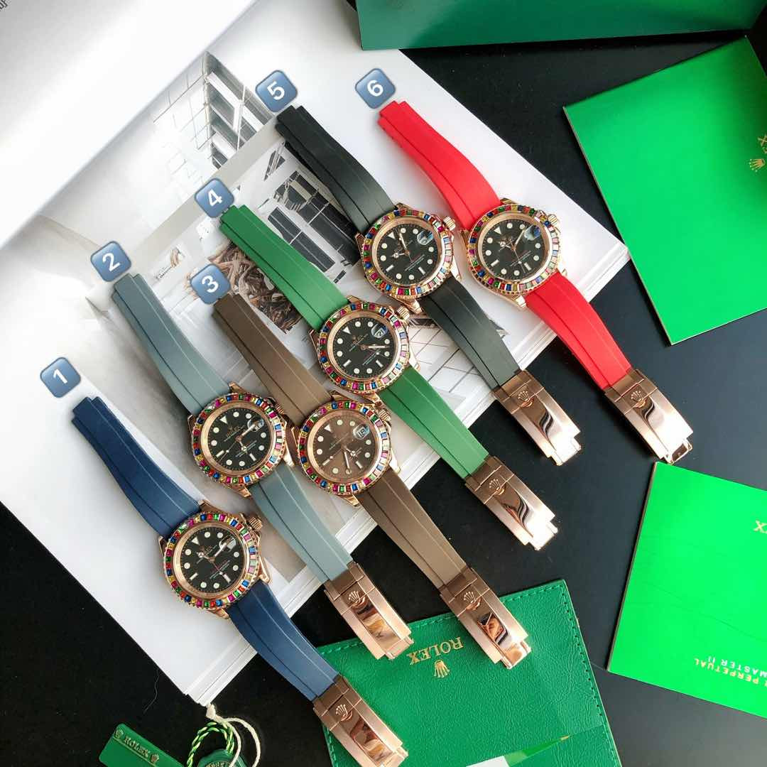 Rolex Yacht-Master 40mm Rose Gold Rainbow 116655