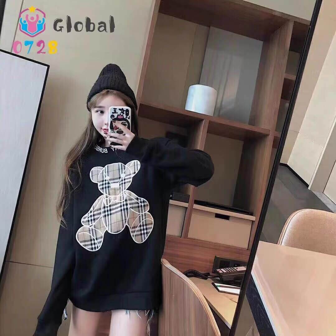 Burberry Thomas Bear Appliqué Cotton Sweatshirt P803