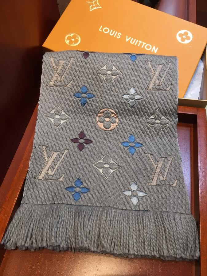 Louis Vuitton Logomania Rainbow Scarf M75874