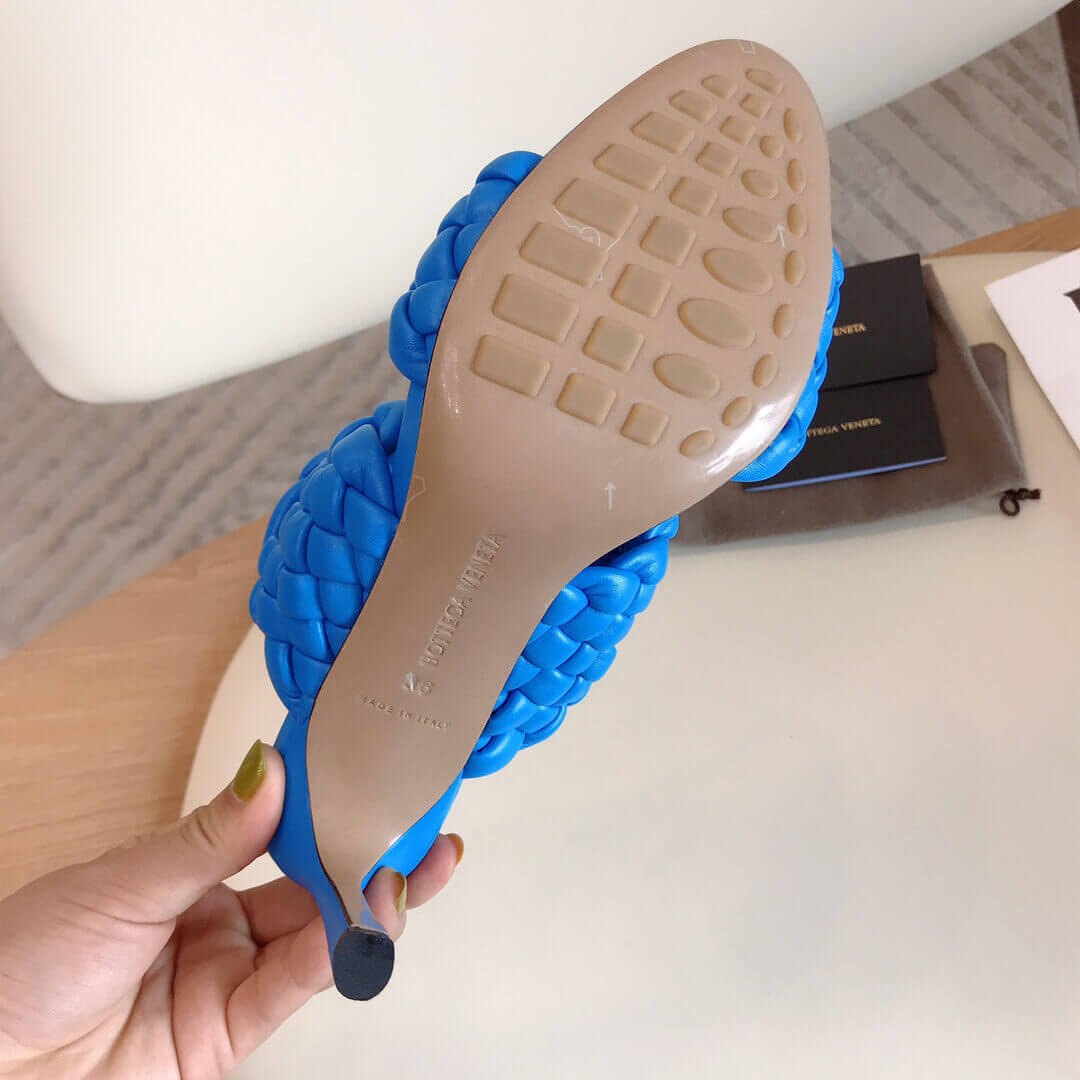 Bottega Veneta BV Curve Sandals 621213 Blue