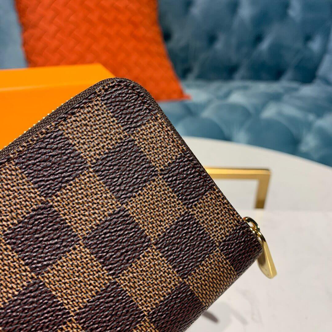 Louis Vuitton Damier Ebene Zippy Coin Purse N63070