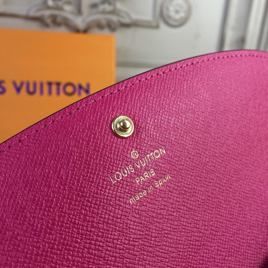 Louis Vuitton Monogram Canvas Emilie Wallet M60696