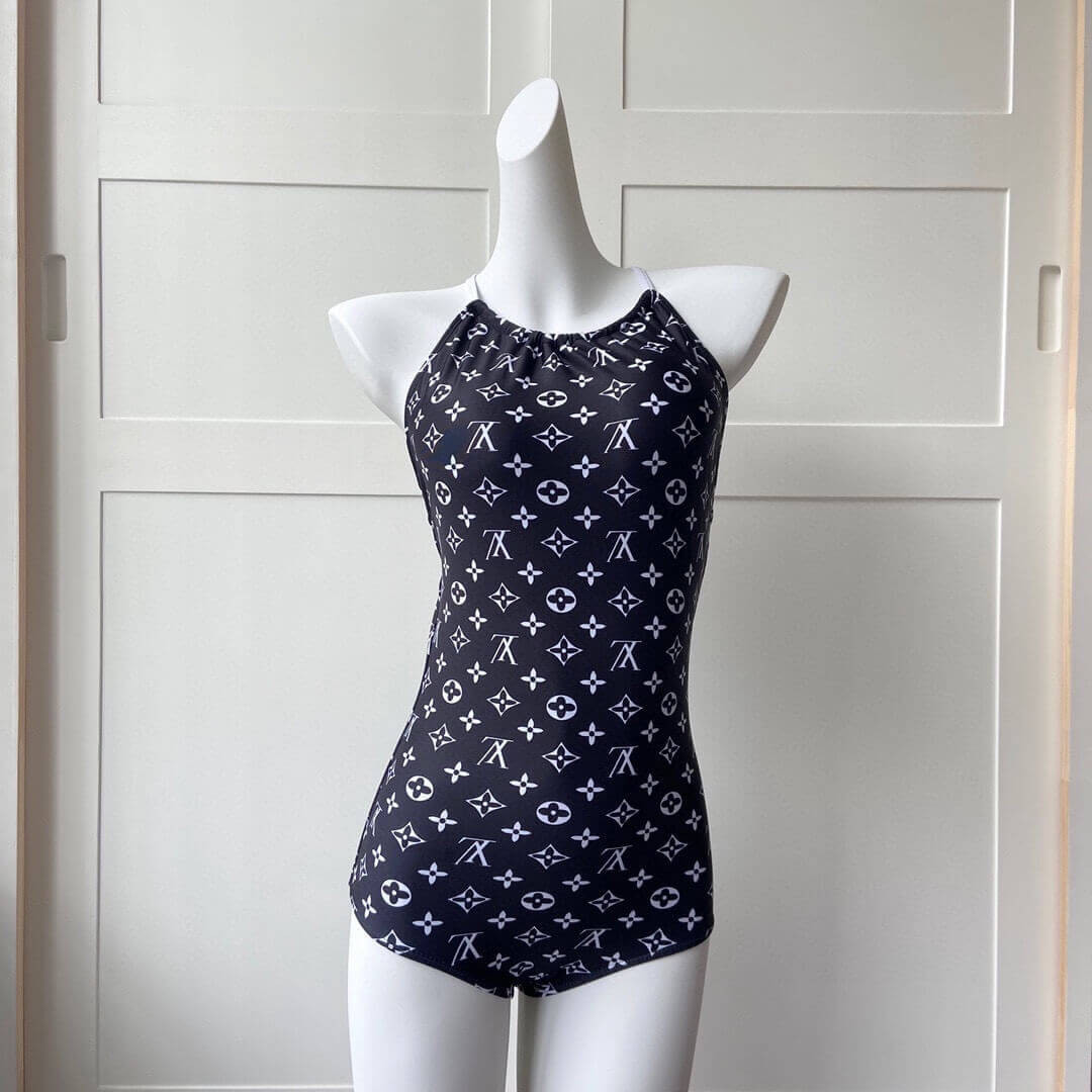 Louis Vuitton One Piece Swimsuit High Waisted 1A6SEH