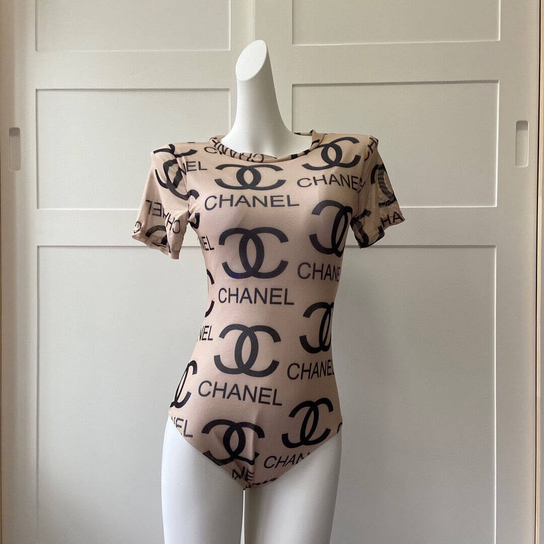 Chanel Short Sleeve Swimsuit P62755