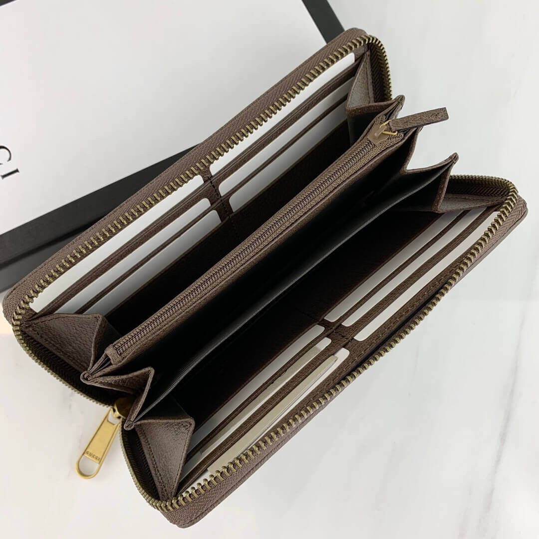 Gucci Ophidia GG Zip Around Wallet 597612