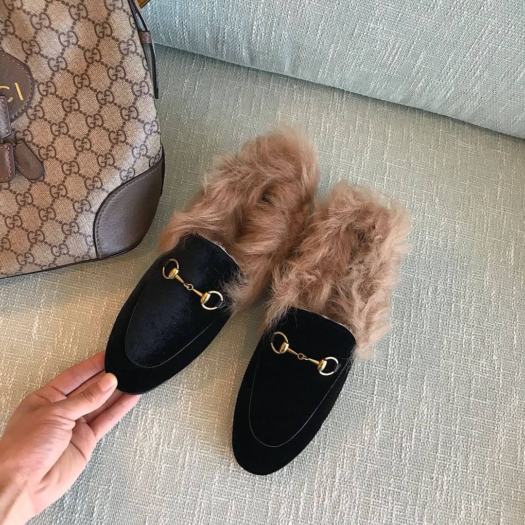 Gucci Velvet loafer 448655