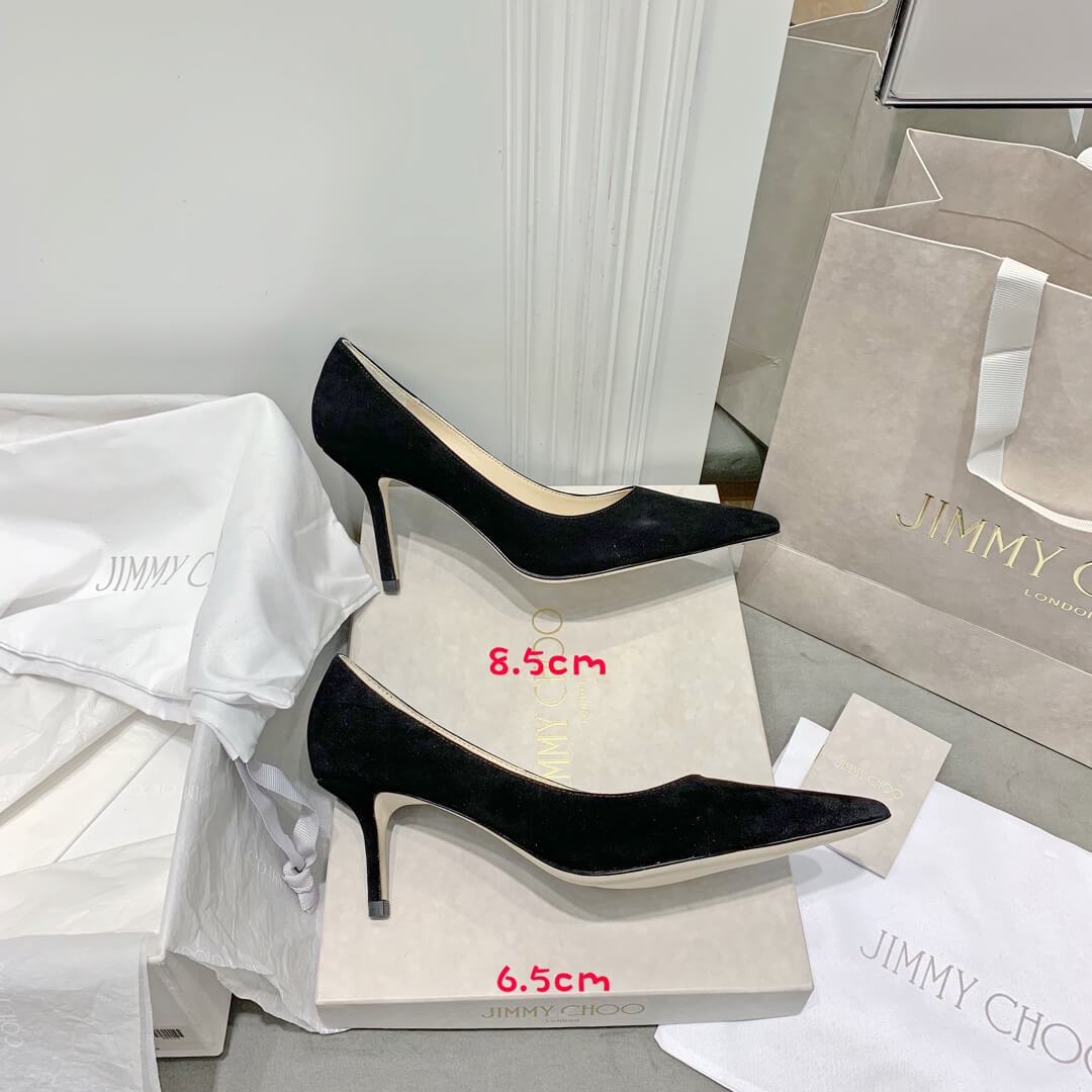 Jimmy Choo Romy Suede Pumps 120011