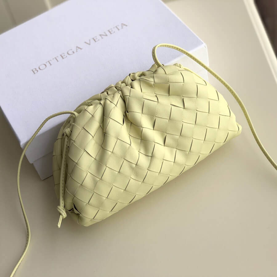 Bottega Veneta Woven Leather The Pouch 20 585852