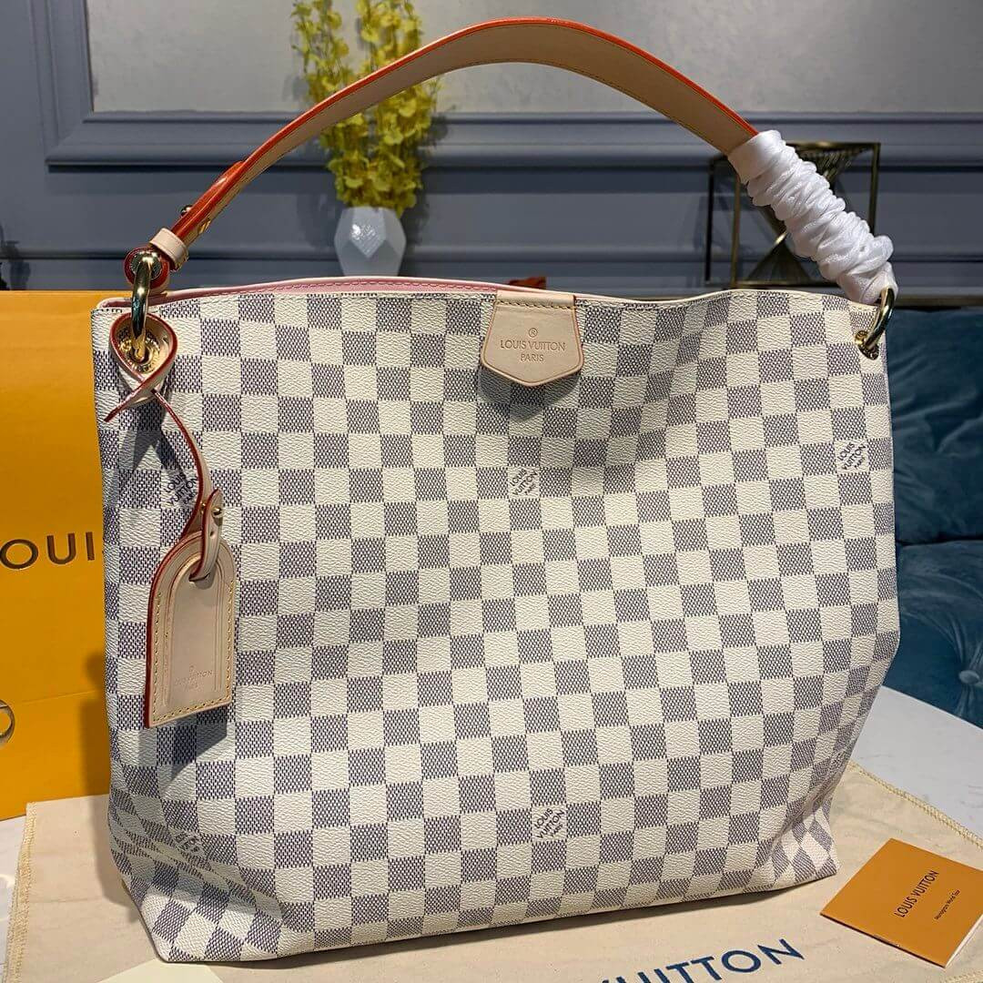 Louis Vuitton Damier Azur Canvas Graceful MM N42233