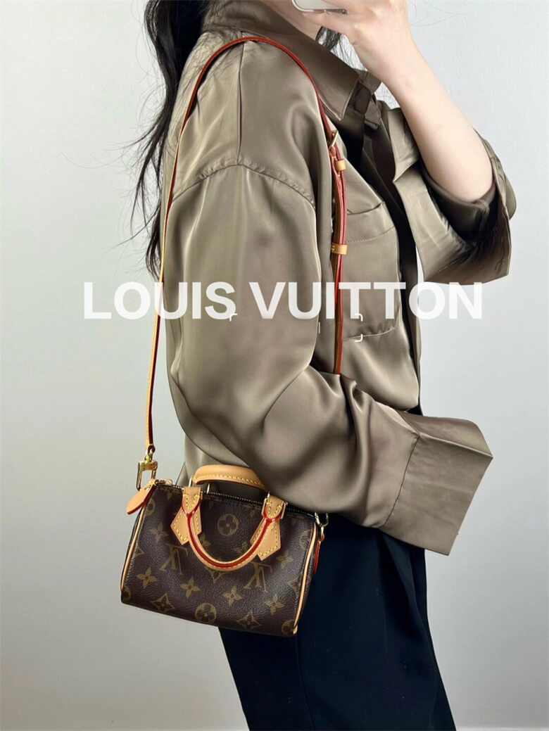 Louis Vuitton Monogram Canvas Nano Speedy M81085